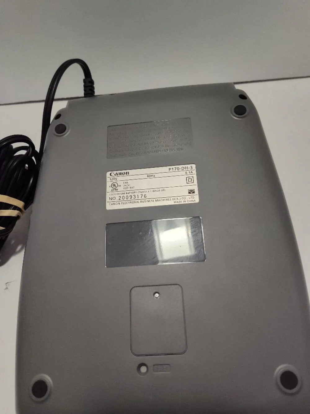 Canon P170-DH Working 12 Digit 10 Key Adding Business Machine Calculator Printer